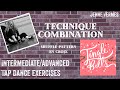 TAP DANCE TUTORIAL - HOLIDAY SHUFFLES EN CROIX (Jingle Bells) - ALL LEVELS Technique Exercise