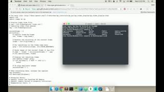 Streaming Video (Web Cam) with OpenCV and Python