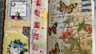 Journal with me | Top 5 must have supplies | prompt 1: begin | #junkjournaljuly 2022 ep 01