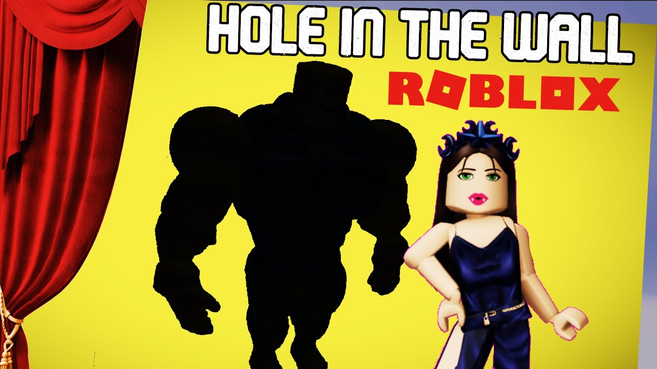 ROBLOX HOLE IN THE WALL! - YouTube