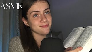 ASMR/ Lecture chuchotée près du micro… ( versets de la bible pour mieux dormir)✨