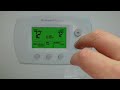 Factory Reset Honeywell FocusPro 6000 Thermostat