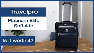 Travelpro Platinum Elite Softside Luggage Review