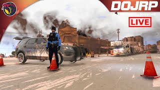 🚔DOJRP LEO | Patrolling in the Snow! 🚔 (Streamed 11/27/20)