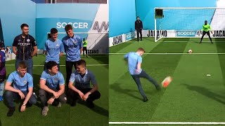 Did Man City fans have the unluckiest volleys of all time? | Volley Challenge
