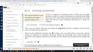 Programming in Python - Chapter 6 Lecture on Lists - Fall 2019