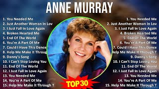 A n n e M u r r a y 2024 MIX Greatest Hits Playlist ~ 1960s music, Adult, Country-Pop, Country, ...