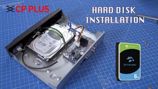 CPPLUS NVR Hard disk drive installation | Part 2