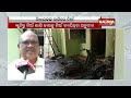 car of phulbani mla uma charan mallick catches fire along with a few other vehicles kalinga tv