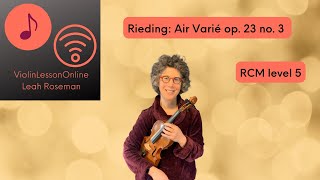 Rieding Air Varié op. 23, no. 3