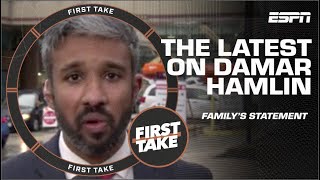 Damar Hamlin’s family releases statement, thankful for the outpouring of support | First Take