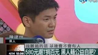 580元潮T捐百元 黑人藉公益自肥？