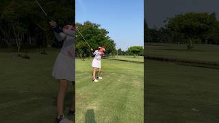 หลุม Par 3 เก็บ Par ได้ เคล็ดลับหลุมนี้ คือต้องตั้ง Tee ให้สูงหน่อย #golf #golfswing #xmomgolf