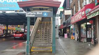 Lefferts Blvd Station (A) On March (Before The Pandemic)