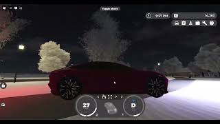 Nighttime pov drive of Elektrisk Pluto Monterey in Greenville Roblox