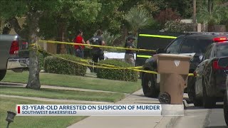 83-year-old arrested under suspicion of murder in SW Bakersfield