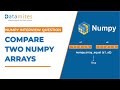 Compare two Numpy Arrays | Python Numpy Tutorial