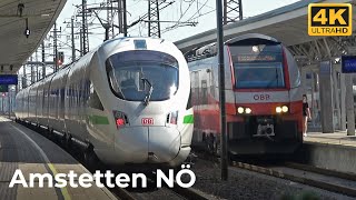 Österreichisch Züge Vlog #175 - Amstetten NÖ Bahnhof 10.09.2023