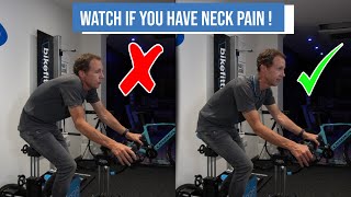 How to AVOID Neck Pain when Cycling
