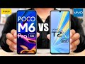 POCO M6 Pro 5G vs Vivo T2x 5G | Full Comparison