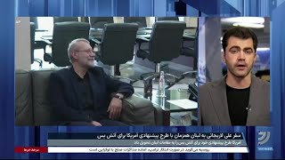 علی لاریجانی از سوریه «با پیام خامنه‌ای» به لبنان رفت