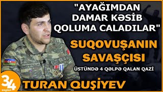 Cəsur Döyüşçü Qazi Turan Quşiyev: \