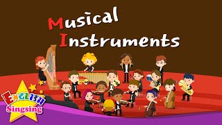 Kids vocabulary - Musical Instruments - Orchestra instruments - English educational video for kids