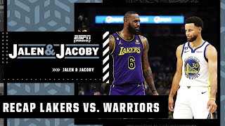 Warriors look GREAT! Lakers look LACKING! - David Jacoby | Jalen & Jacoby