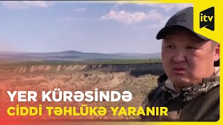 Dünya təbii fəlakətlə üz-üzə: Yakutiyada dünyanın ən böyük əbədi donuşluq krateri əriyir