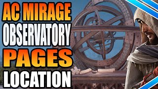Where To Find The Three Pages Observatory A Lifes Work Tale Of Baghdad In Assassin's Creed AC Mirage