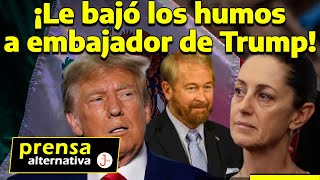 Sheinbaum se lo aclaró a Trump: \