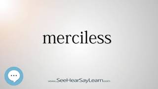 merciless    5,000 SAT Test Words and Definitions Series 🔊