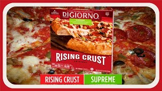 DiGiorno Rising Crust Supreme Pizza REVIEW