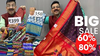 Monsoon offer, | Kasturi paithani Sale | Fancy sarees live