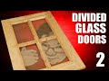 REAL divided glass panes for doors and windows