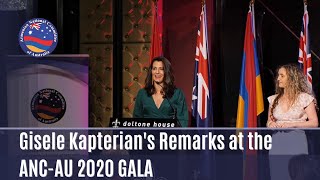 Gisele Kapterian's Remarks at the ANC-AU 2020 Gala