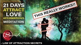 Affirmations Meditation to Attract Love INSTANTLY | Manifest While You Sleep! [Extremely Powerful!!]
