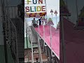 me going down the slide at highwood days 2024 fairrides carnivalrides amusementpark