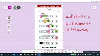 Algorithms-Lecture-04 Part 3-Analysis of Selection Sort Algorithm-Worst Case