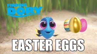 All Finding Dory Easter Eggs! -A113, Luxo Ball, Pizza Planet Truck & More!
