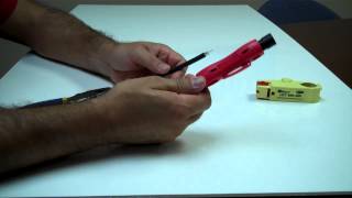 Quick Demo of a Cable Prep/Coax Strippers Tool