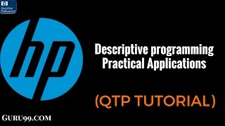 Descriptive programming Practical Applications - HP UFT/QTP TutoriaL #32