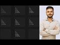 7 Java Pattern Programs: Mastering Nested Loops (Left Aligned Right Angled Triangle Patterns Part 1)