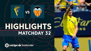 Resumen de Cádiz CF vs Valencia CF (2-1)