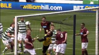 Celtic 1 Hearts FC 2   Scottish Cup Semi Final 2012-13