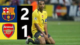 Barcelona vs Arsenal ● Extended Highlights | UCL Final 2005/2006 |