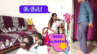 Sneezing /Nose Blowing | #anitablossomworld #sneezing #challenge #vlogs