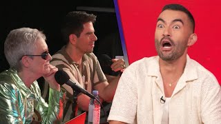 Jamie Lee Curtis and Eli Roth PRANK ET During Borderlands Interview! (Exclusive)