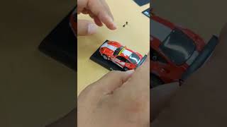 【京商1/64】FERRARI  フェラーリ  575 GTC　を組み立ててみた。みやすかったです