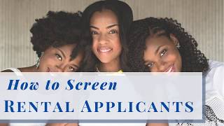 How to Screen Rental Applicants | Best Tenant Screening Practices in Vallejo, CA